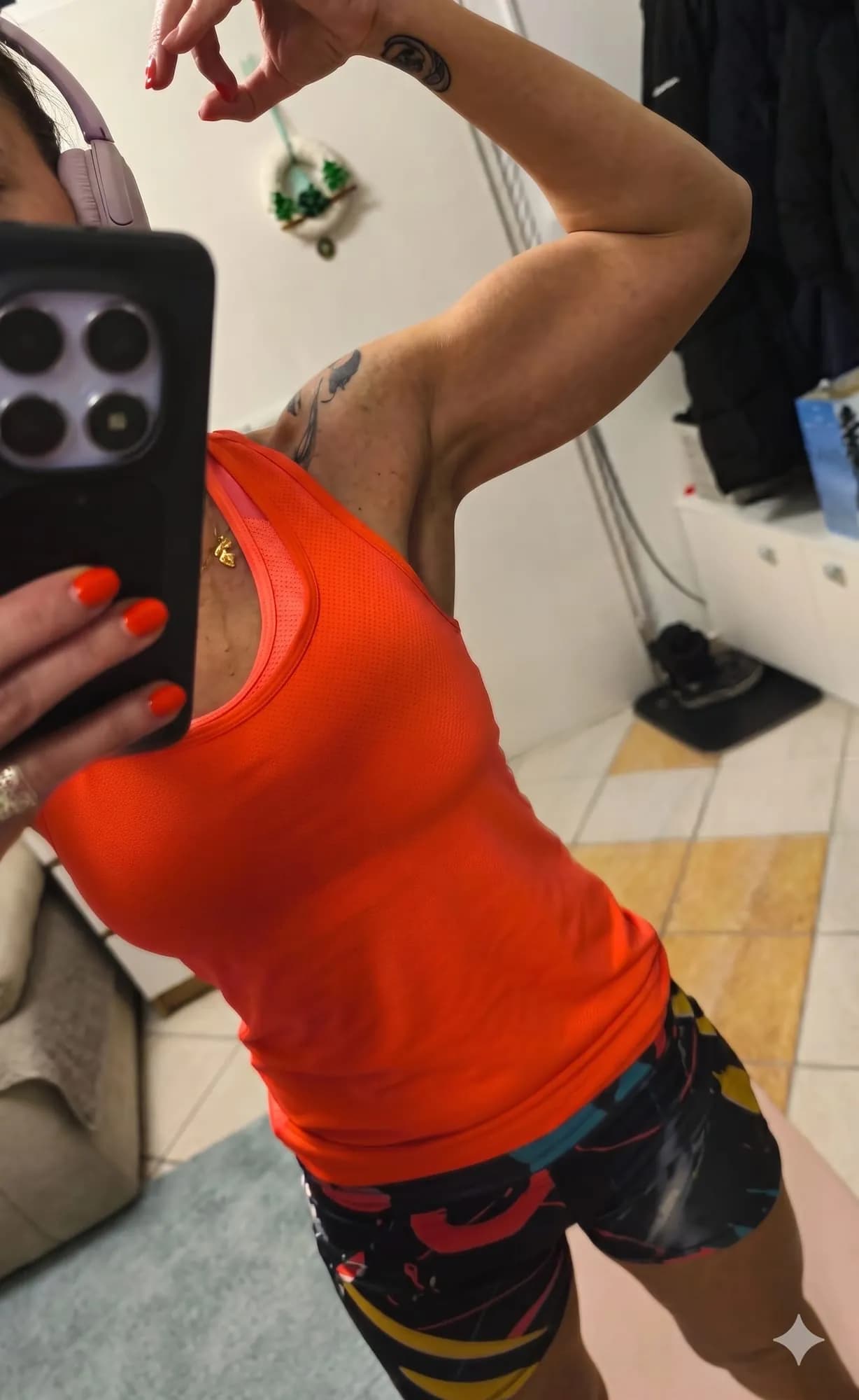 Busy mum after — toned arms and renewed strength after six months